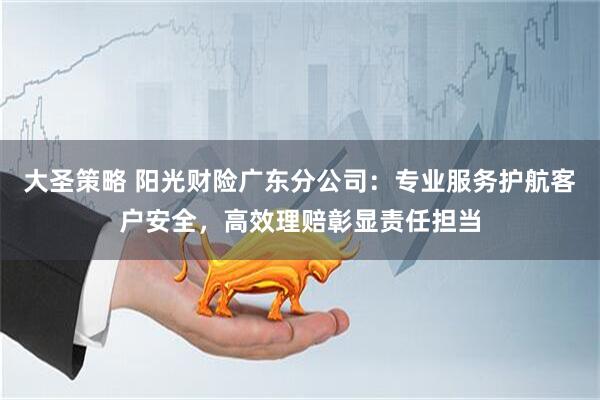 大圣策略 阳光财险广东分公司：专业服务护航客户安全，高效理赔彰显责任担当