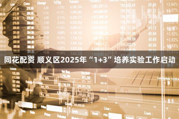 同花配资 顺义区2025年“1+3”培养实验工作启动